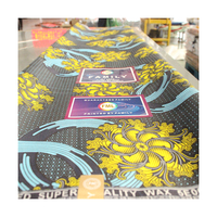 Tela Africana Estampada en Cera 100% Poliéster, Nuevo Diseño 2022, para Prendas de Vestir y Textiles para el Hogar, Proveedor de Fábrica China, Venta al por Mayor