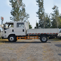 Camion galop JMC à une rangée de cargo et cabine Nouveau moteur 92HP diesel 4L Transmission manuelle 4x2 Drive Euro 2 Left Camion