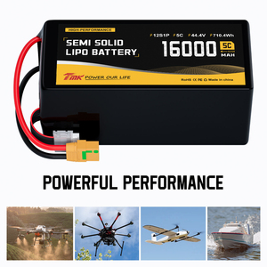 12S 44.4V 16000mAh 5C <span class=keywords><strong>LiPO</strong></span>バッテリー 充電式 プロ仕様ドローン、UAV、農業用マルチローター、産業用ドローン向け - Product Image 3