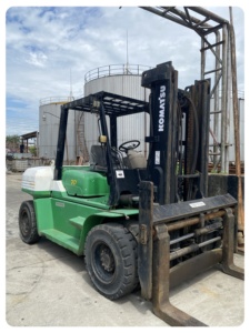 Low Price Komatsu FD70 <b>Used</b> Forklift 7 Ton Diesel Forklift <b>Used</b> for Sale in Shanghai - Product Image 3