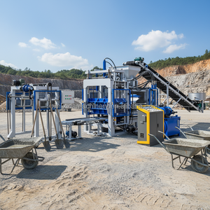 Высокоэффективная автоматическая машина для производства бетонных блоков QT4-15 - Product Image 1