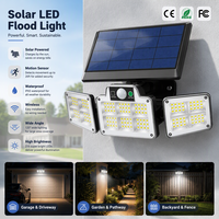 Lampu Dinding tenaga surya Anti air, lampu dinding taman, Sensor gerak LED tenaga surya, Alarm Anti Maling, lampu dinding tenaga surya, Anti air, IP66 luar ruangan