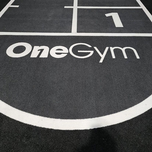 Hot bán New màu xám Mat đàn hồi cao chống trượt phòng tập thể dục Tầng Cỏ nhân tạo Turf 15 mét đống Chiều cao PP chất liệu CE chứng nhận - Product Image 5