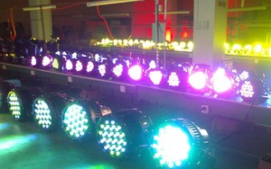 Hot bán dẫn mệnh ánh sáng 54*<span class=keywords><strong>3W</strong></span> RGBW mệnh có thể DJ mệnh lên ánh sáng cho sân khấu câu lạc bộ đêm đám cưới hiển thị EJ thiết bị ánh sáng sân khấu - Product Image 4