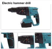 Ensemble combiné de perceuse électrique sans fil 18V à batterie lithium et autres outils à main pour grossistes