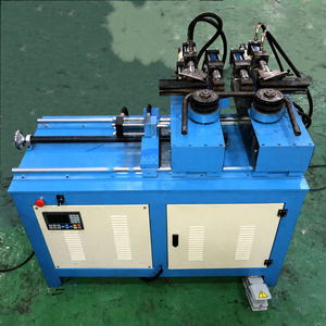 Double-head hydraulic pipe bending machine for the production of office furniture, school desks, sofa legs, and metal chairs. - Product Image 3