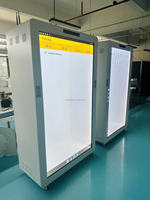 Boîte holographique 3D Interactive de taille humaine de 86 pouces, affichage LCD Transparent, écran tactile, Projection en temps réel