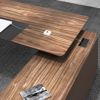 Fournisseur de mobilier de bureau haut de gamme, dernières conceptions de bureaux, bureau de direction, table de bureau moderne de luxe