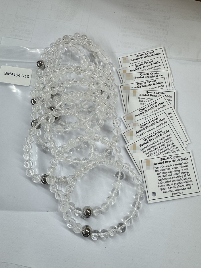 Wholesale 4mm 6mm 8mm 10mm Natural Clear Quartz Beads Natural Crystal Beads Strand for Jewelry Making