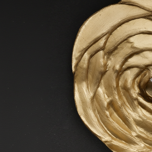 ของตกแต่งผนังรูปใบบัวขนาดเล็ก6นิ้วทำด้วยมือของตกแต่งบ้านสำเนียงผนังที่เป็นเอกลักษณ์ - Product Image 1