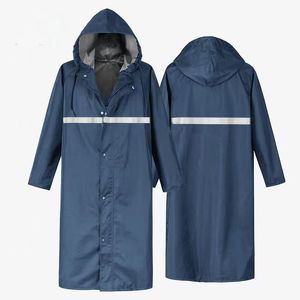 Impermeable Unisex de Tela Oxford Gruesa, Portátil, <span class=keywords><strong>Plegable</strong></span>, Ecológico, para Exteriores, con Sección Larga Anti-Tormenta - Product Image 1
