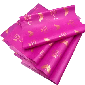 20x30 Purple 17gsm Shoes Packing Acid Free Tissue Paper For Clothes Customised Tissue Paper Packaging