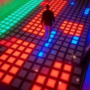 Jeu <span class=keywords><strong>de</strong></span> grille interactif avec lumières sensorielles et dalles <span class=keywords><strong>de</strong></span> sol en acier inoxydable, jeu <span class=keywords><strong>de</strong></span> sol lumineux à détection <span class=keywords><strong>de</strong></span> mouvement par les <span class=keywords><strong>pieds</strong></span> - Product Image 6