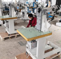 Machine à coudre pour chaussures, matériau lourd, aiguille unique, couture de semelles