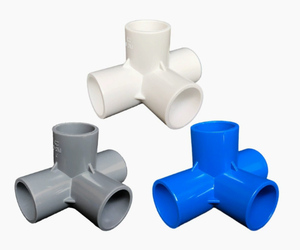 New Arrival PVC Pipe Fittings <strong>3</strong> 4 <strong>5</strong> <strong>Way</strong> 20mm 25mm 32mm DIY Water Pipe Connector <strong>Parts</strong> - Product Image 5