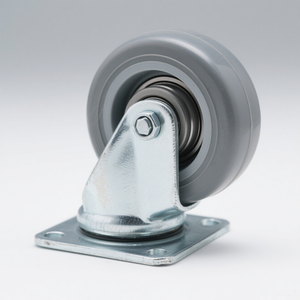 WEK Heavy Duty Swivel Caster Wheel mit Bremse PU Industrie möbel Trolley Wheel - Product Image 1