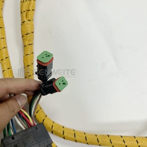 Arnés de cableado Senwitt 245-3514 para cargadora de ruedas Caterpillar E996H, motor C11, revestimiento de nailon, núcleo de cobre - Product Image 3