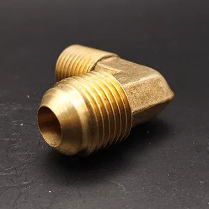 Áp lực cao <span class=keywords><strong>Brass</strong></span> Flare nối với Hex đầu cho các ứng dụng công nghiệp chiều dài 4.8 Stylish bền phụ kiện đường ống - Product Image 4