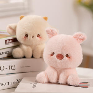 Kawaii soffice animali ripieni di anatra verde grigiastro di <span class=keywords><strong>peluche</strong></span> di elefante giocattoli carini di <span class=keywords><strong>peluche</strong></span> di topo bambole bianche di <span class=keywords><strong>coniglio</strong></span> morbido pinguino morbido - Product Image 5