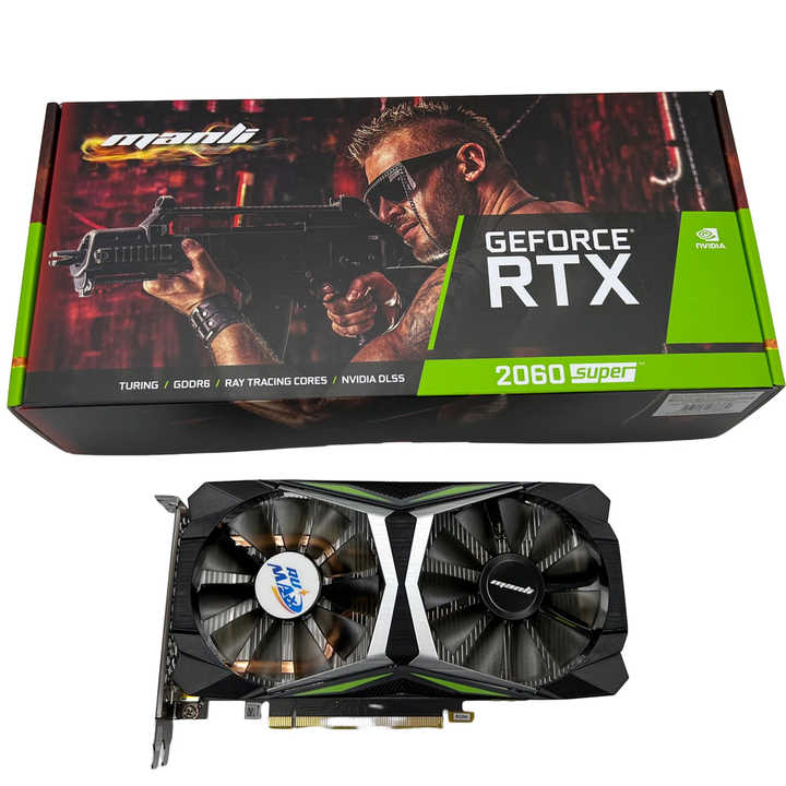 Manli rtx2060スーパー8GBゲーミングGPUグラフィックカード| Alibaba.com