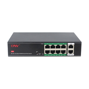 מתג POE לא מנוהל עם יציאת RJ45 גיגה-ביט בעלת ביצועים גבוהים, תומך ב-QoS ובעלות קיבולת של 12Gbps ותמיכה ב-VLAN - Product Image 2