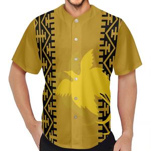 Camiseta personalizada con estampado del 50. ° aniversario de la independencia de Papúa Nueva Guinea, uniforme de béisbol para hombre, camisetas informales para hombre - Product Image 2