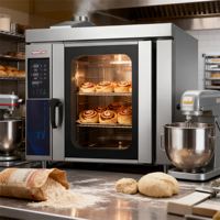 5 Pan abnehmbarer Dampf Rapid Baking Kombination Heißluft-Gas-Konvektion sofen mit Timer