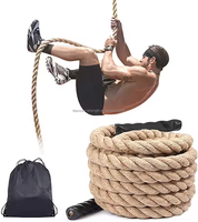 Cuerda de Batalla para Ejercicio de 38mm y 50mm, Cuerda de Escalada Física para Gimnasio y Entrenamiento al Aire Libre, ¡Gran Oferta!