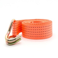 Sangles d'arrimage à cliquet en polyester personnalisées de 2 tonnes, 3 tonnes, 4 tonnes, 5 tonnes, certifiées EN12195