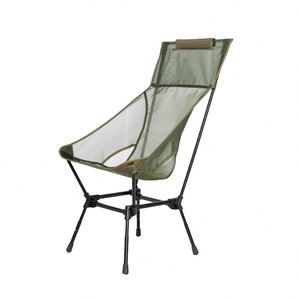 Silla Plegable Personalizada para Taller, Gimnasio, Exterior, Dormitorio, con 3 Niveles de Altura Ajustable, Malla de Nailon, Soportes de Aleación de Aluminio 7075, para Playa - Product Image 2