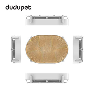 Dudupet Tabla rascadora multifuncional para gatos, diseño minimalista duradero y blanco para gatos, suministros para mascotas para todas las estaciones - Product Image 2