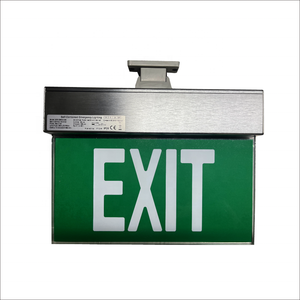 Đèn <span class=keywords><strong>Led</strong></span> Báo Hiệu Thoát Hiểm Khẩn Cấp 2 Mặt Nhôm <span class=keywords><strong>3.6V</strong></span> Ni-Cd 3H Đèn Chiếu - Product Image 1