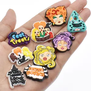 Wholesale 6-8 Mm Resin Silicone Mold Straw Topper Charms Hocus Pocus For Studded Tumbler