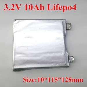 1pc样品10115128 3.2v 10Ah lifepo4电池单元lifepo4 10ah 20A高耗电电池组diy 10ah锂电动工具组