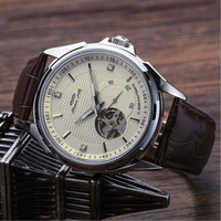 Montre automatique mécanique squelette en acier inoxydable de luxe personnalisée avec mouvement japonais Miyota Citizen Seiko Eta pour hommes