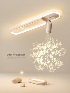 Creatief gevormde moderne smeedijzeren plafondlamp voor hal, balkon, gang - LED opbouwlamp met 3 jaar garantie - Product Image 1