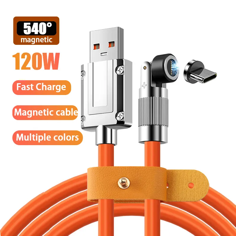 Оптовая продажа сотового телефона Магнитный Плетеный зарядный кабель Type-c Магнитный Usb кабель для быстрой передачи данных зарядное устройство кабель