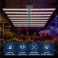 Contrôleur WiFi Spectrum 301B 301H Evo 1000W-1200W, barre de lumière LED de culture intérieure à intensité variable, haut PPF, couleur d'émission verte, Samsung