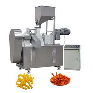 machine for small business Nik Naks Cheetos Extrusion Machinery corn curls making plant
