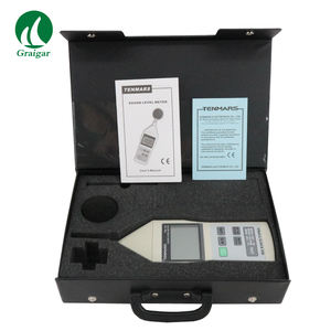 Tenmars TM-101 Sound Level Meter 30 ~ 130Db Noise Tester 31.5Hz ~ 8KHz A/C Freqüência Ponderação - Product Image 6