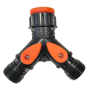 Raccord de tuyau d'eau en Y, connecteur rapide à filetage interne/externe 4/6 points pour l'irrigation de jardin et le lavage de voiture - Product Image 2