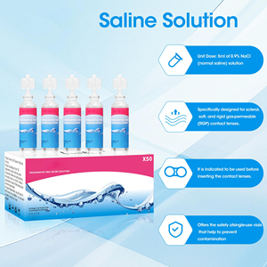 Nhãn hiệu riêng sử dụng duy nhất chất bảo quản miễn phí liên hệ với ống kính làm sạch dung dịch muối lọ - Product Image 3