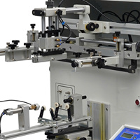 Impresora de Serigrafía Neumática Semiautomática de Alta Velocidad Howell para Tubos de 70 mm de Diámetro, Impresión Monocromática en Plástico/Vidrio/Papel