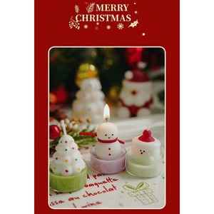 New Arrival Super Cute Mini Christmas Tealight Scented <b>Candle</b> Table Decorative <b>Candles</b> with Individual Packing - Product Image 5