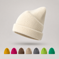 Bonnets unisexes en tricot acrylique côtelé, chauds pour l'hiver, brodés, classiques, tendance pour femmes et hommes, logo personnalisé, design de luxe