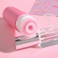Kit de flacons de voyage rechargeables OEM 90 ml 60 ml, ensemble de flacons de voyage en silicone, kit d'accessoires de voyage anti-fuite