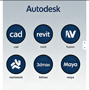 Autorisation officielle pour votre compte : <span class=keywords><strong>Autodesk</strong></span> AutoCAD, AutoCAD LT, Revit, Maya, 3ds <span class=keywords><strong>Max</strong></span>, Civil 3D, Navisworks & Inventor - Product Image 1