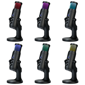 WESTON OEM fábrica tipo C RGB profesional ordenador portátil para juegos Mike Studio condensador USB grabación micrófono para PC portátil - Product Image 6