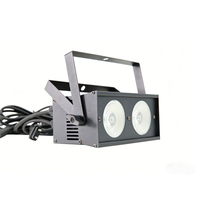 Projecteur LED COB RGBW 2x50W, angle de faisceau 25°, DMX, éclairage de scène activé par le son pour club
