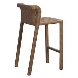 Moderne Meubles De Jardin En <span class=keywords><strong>Osier</strong></span> Rotin Extérieur <span class=keywords><strong>Chaise</strong></span> Haute Tabouret - Product Image 6